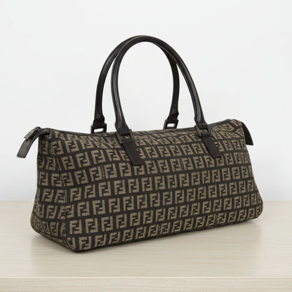 Fendi Zucca Canvas Handbag