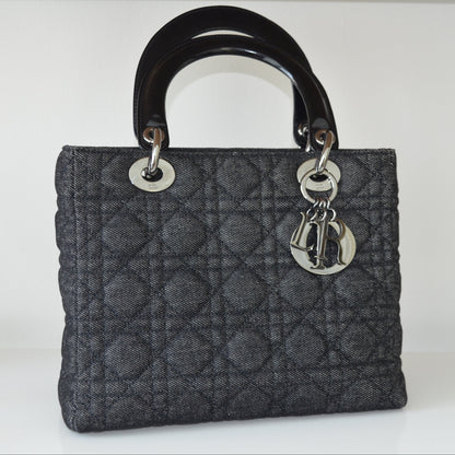 Lady Dior Denim Cannage