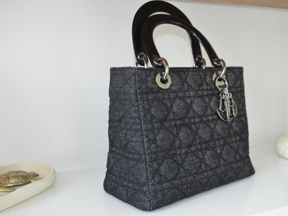 Lady Dior Denim Cannage