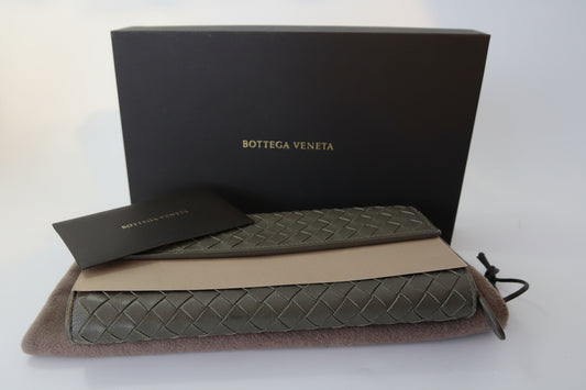 Bottega Veneta Intrecciato Vertical Long Wallet